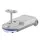 Rigo Kids Ride On Car with Detachable Mop Kit 12V 6L Storage Variable Speed Grey with Telescopic Handle