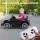 Rigo Kids Electric Ride On Car Licenced 12V Black, Music, Remote Control, Twin Motors, Seat Belt, Ages 3+, Outdoor Toy