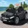 Rigo Kids Electric Ride On Car Licenced 12V Black, Music, Remote Control, Twin Motors, Seat Belt, Ages 3+, Outdoor Toy