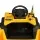 Rigo Kids Electric Ride On Dump Truck - 12V Yellow, Twin Motors, Anti-Slip Tyres, MP3 Input, 3-5km/h, Ages 3