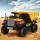 Rigo Kids Electric Ride On Dump Truck - 12V Yellow, Twin Motors, Anti-Slip Tyres, MP3 Input, 3-5km/h, Ages 3