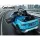 RIGO Kids Electric Ride On Car SUV, 12V Range Rover-Inspired, Blue, Remote Control, Music, Safety Belt, Ages 3+