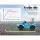 RIGO Kids Electric Ride On Car SUV, 12V Range Rover-Inspired, Blue, Remote Control, Music, Safety Belt, Ages 3+