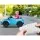 RIGO Kids Electric Ride On Car SUV, 12V Range Rover-Inspired, Blue, Remote Control, Music, Safety Belt, Ages 3+