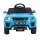 RIGO Kids Electric Ride On Car SUV, 12V Range Rover-Inspired, Blue, Remote Control, Music, Safety Belt, Ages 3+