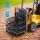 Rigo Kids 12V Electric Ride On Forklift Loader Toy Car with Remote, Safety Belt & MP3 Input - Yellow, Ages 3+
