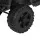 Rigo Kids 12V Black Electric Jeep Ride-On Car with Remote, Safety Belt, Twin Motors, Music & LED Lights, Ages 3+