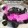 Rigo 2 Electric Kids Ride On Car Black Pink Off-Road Remote Control Twin Motor 12V 4.5Ah 4-wheel suspension Music Horn