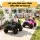 Rigo 2 Electric Kids Ride On Car Black Pink Off-Road Remote Control Twin Motor 12V 4.5Ah 4-wheel suspension Music Horn