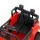 Rigo Kids 12V Electric Ride On Jeep Car – Red, Remote Control, Safety Belt, Music, 4-Wheel Suspension, Ages 3+
