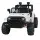 Rigo Kids Electric Ride-On Jeep Toy Car, 12V, White - Remote Control, Safety Belt, Twin Motors, Music, Ages 3+