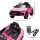 Audi RS3 Licenced Ride On Car for Kids 12V Remote Control Pink with Dual Motors and Bluetooth
