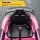 Maserati MCXtrema Ride On Car for Kids 12V Remote Control Pink with Dual Motors, Lights, Music and Seat Belt
