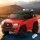 Rigo Toyota Tacoma Kids Electric Ride-On Car 12V, Remote Control, Red - Off-Road Jeep Toy with Safety Belt & MP3 Music
