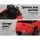 Rigo Toyota Tacoma Kids Electric Ride-On Car 12V, Remote Control, Red - Off-Road Jeep Toy with Safety Belt & MP3 Music