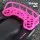 Rigo Kids Electric Ride On ATV Quad Motorbike 12V Pink - Keyless Start, Twin Motors, USB, 3+ Years, 30kg Capacity