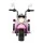 Rigo 6V Pink Kids Electric Ride-On Motorbike with Music, Horn & Twin Motors - Safe, Fun & Realistic Driving Experience