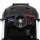 Rigo Kids 12V Electric Ride On Police Car - Black, Battery Powered, Remote Control, Safety Seat Belt, Ages 3+