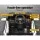 Rigo Kids Electric Ride On Patrol Police Car - Black, Remote Control, Music, Horn, Safe & Fun, 3-5km/h, 3+ Years