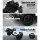 Rigo Kids Electric Ride On Patrol Police Car - Black, Remote Control, Music, Horn, Safe & Fun, 3-5km/h, 3+ Years