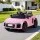 Audi Licensed R8 Spyder 12V Ride On Electric Car for Kids Pink with Remote Control Seat Belt and Twin Motors