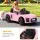 Audi Licensed R8 Spyder 12V Ride On Electric Car for Kids Pink with Remote Control Seat Belt and Twin Motors