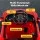 Audi R8 Licensed Ride On Car for Kids 50W Electric with Remote Control Seat Belt Music and Lights Red