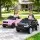 Rigo Kids Electric Ride-On Cars Black and Pink Set with Remote Controls for Ages 3 to 6