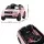 Rigo Kids Electric Ride-On Cars Black and Pink Set with Remote Controls for Ages 3 to 6