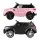 Rigo Kids Electric Ride-On Cars Black and Pink Set with Remote Controls for Ages 3 to 6