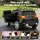 Rigo Kids Electric Ride-On Cars Black and Pink Set with Remote Controls for Ages 3 to 6