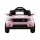 RIGO Kids Electric Ride On Car - 12V Pink Range Rover-Inspired SUV with Remote, Music & Safety Features, Ages 3+