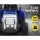 Rigo 12V Kids Electric Ride-On Tractor, Blue, with Music, USB, LED Lights, Anti-Slip Tyres, Safety Belt, Ages 3+