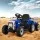 Rigo 12V Kids Electric Ride-On Tractor, Blue, with Music, USB, LED Lights, Anti-Slip Tyres, Safety Belt, Ages 3+