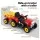 Rigo Kids 12V Electric Ride-On Tractor Car, Red - Realistic Driving, USB Music, Safety Features, 3-6km/h Speed, Ages 3+