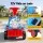 Rigo Kids Ride On Train Two Seater 12V Electric Toy with Storage and MP3 Player Dual 35W Motors Blue