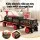 Rigo Kids 12V Ride On Train Car with Detachable Carriage, 2 Seater, MP3 Player and LED Headlights Red