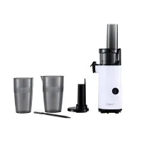 Devanti Cold Press Slow Juicer 130W Masticating Fruit Juice Extractor White Quiet Low Speed High Yield Devanti Cold Press Slow Juicer 130W Masticating Fruit Juice Extractor White Quiet Low Speed High Yield