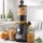 Devanti Cold Press Juicer 200W Slow Masticating 40-80 RPM Large 108mm Hopper 800ml Cup 700ml Pulp Cup