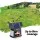 Giantz 8km Solar Electric Fence Energiser 0.3J PET Laminated Foldable Panel IP54 Waterproof for Livestock & Farm