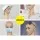 Embellir Female Mannequin Head Display Stand, High-Quality PVC, 52cm, Realistic Features, Ideal for Wigs & Accessories