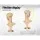 Embellir Female Mannequin Head Display Stand, High-Quality PVC, 52cm, Realistic Features, Ideal for Wigs & Accessories