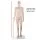 Embellir 175cm Skin Tone Full Body Female Mannequin with Adjustable Arms & Head, Glass Base, Ideal for Fashion Displays