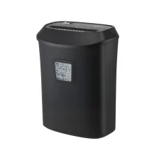 DEVANTI 25L Paper Shredder 14 Sheet P4 Cross Cut for Home Office Black