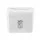 Devanti 8L Tabletop Paper Shredder 4 Sheet P4 Cross Cut White Home Office 4 x 32mm