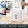 Devanti 8L Tabletop Paper Shredder 4 Sheet P4 Cross Cut White Home Office 4 x 32mm