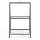 Artiss A1 Double-Sided Frame Sign Stand - Heavy-Duty Steel, 60x90cm, Quick-Slide & Foldable, Weather-Resistant, Black
