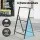 Artiss A1 Steel Frame Sign Stand - Single-Sided, Weather-Resistant 60x90cm Display Board with Quick-Slide System