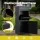 Gardeon Black Parcel Letterbox Drop Box, Heavy-Duty Steel Mailbox, 2 Slots, Lockable, 42x38x102cm, Weatherproof