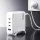 Devanti 100W GaN USB-C Charger 4 Port Desktop Station White 3x USB-C 1x USB-A Fast PD Charging 100W Total